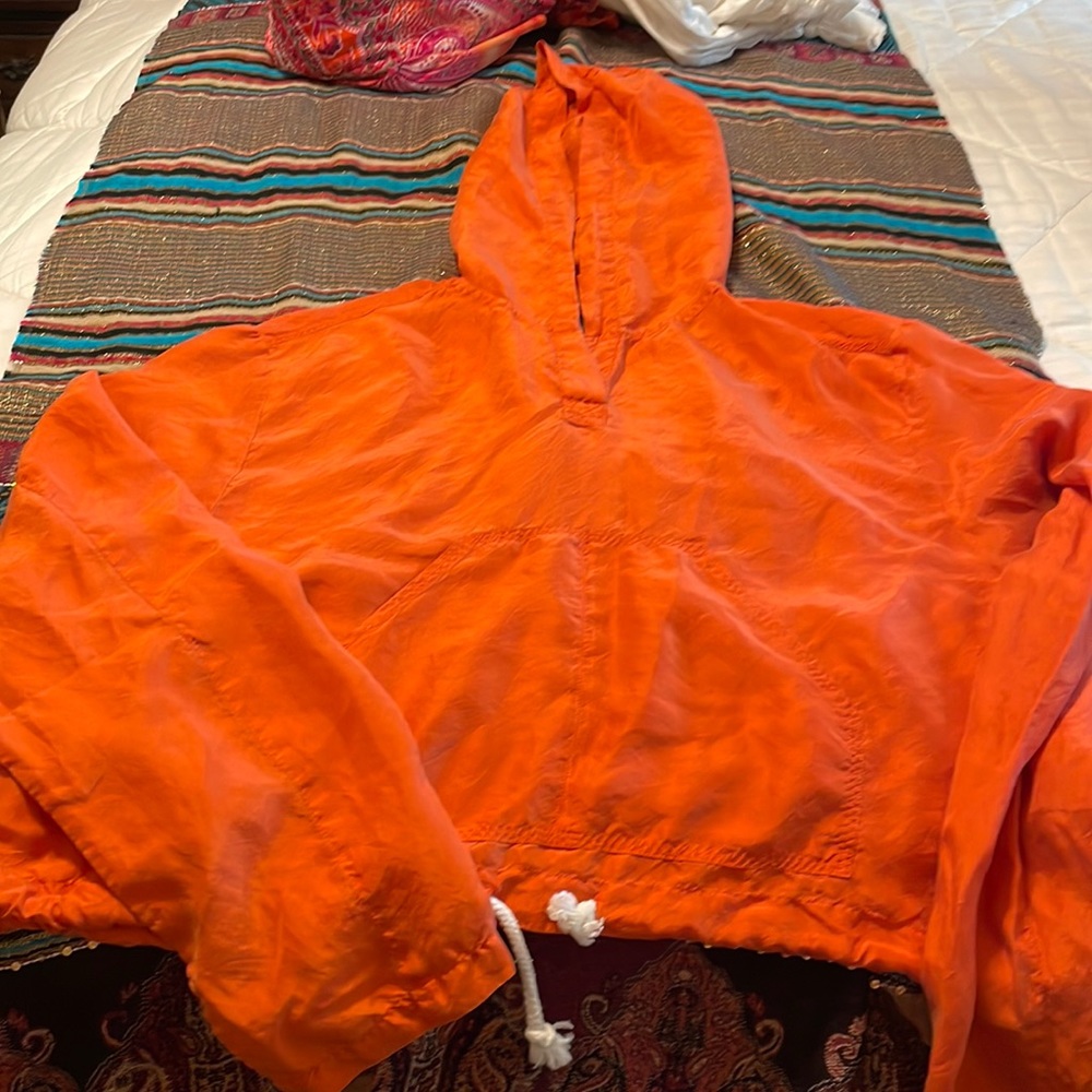 Silk hoodie